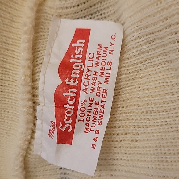 70s Miss Scotch English Sweater - Picture 8 of 8